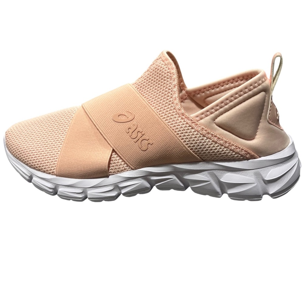 ASICS Quantum Lyte Breeze Slip On Peach Pink Sneakers Womens Size 7.5 Athleisure - Picture 3 of 8